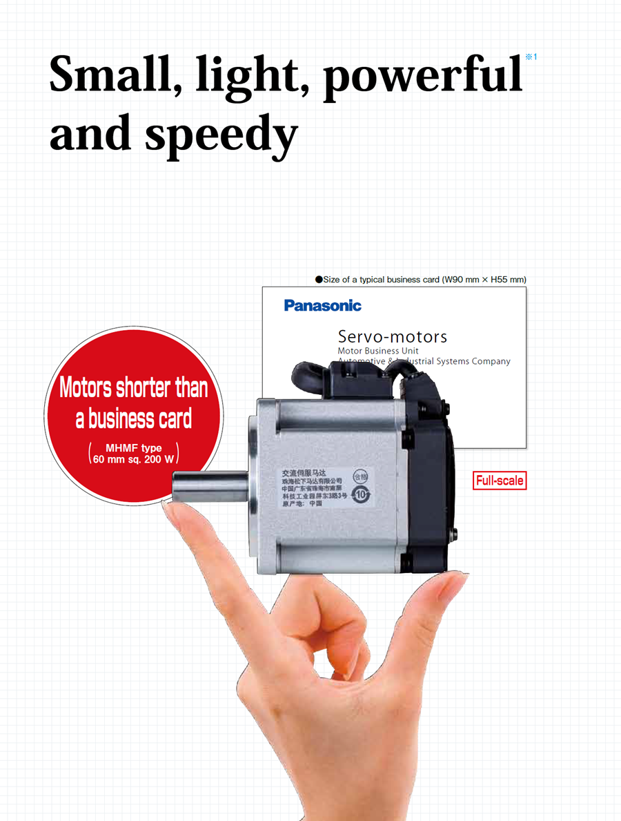 Panasonic MSMF Low Inertia Big AC Servo Motor Basic Type Servo Controller Buy Panasonic MSMF